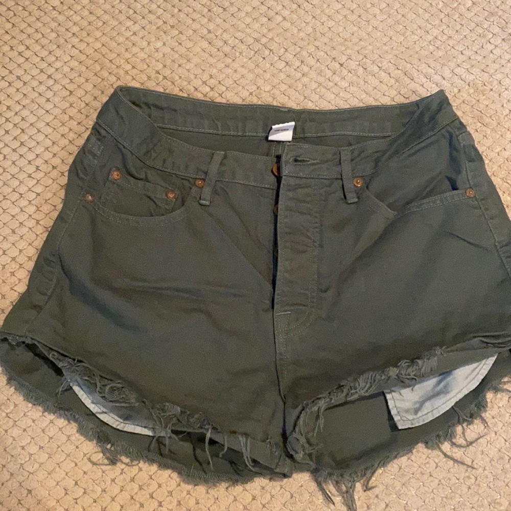 Button fly cut off short